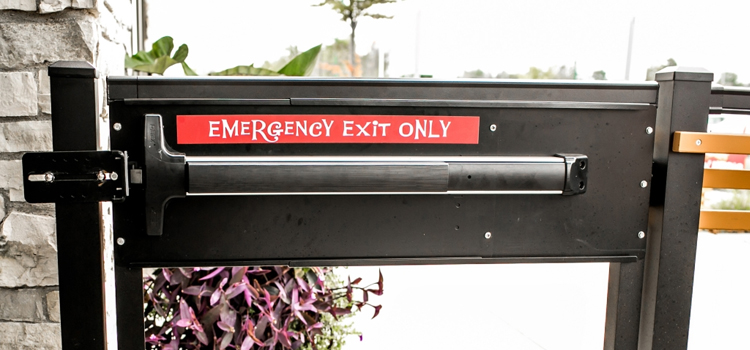 emergency push bar installation in Citrus